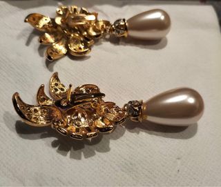 Espectacular pendientes antiguos vintage