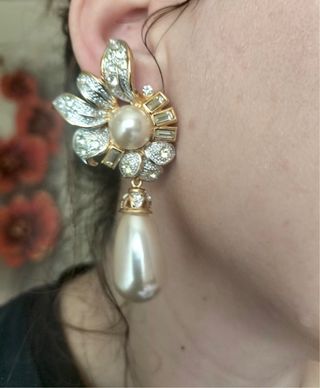 Espectacular pendientes antiguos vintage