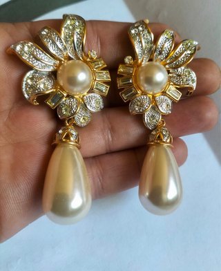 Espectacular pendientes antiguos vintage