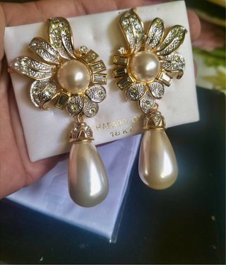 Espectacular pendientes antiguos vintage