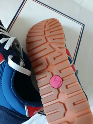 Zapatillas El Ganso Hombre Azul/Rojo