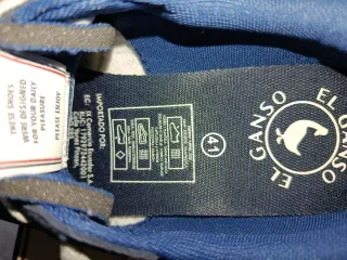 Zapatillas El Ganso Hombre Azul/Rojo