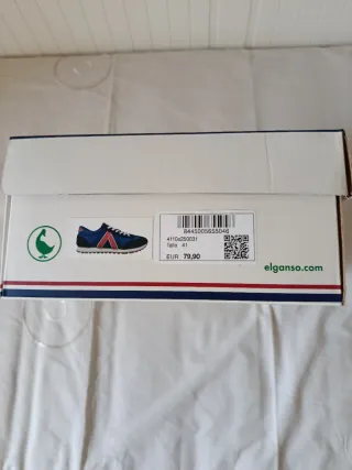 Zapatillas El Ganso Hombre Azul/Rojo