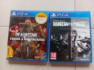 Juegos PS4: Dead Rising 4 y Rainbow Six Siege