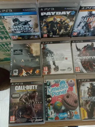Lote 21 Juegos PS3 (Acción, FPS, Shooter)