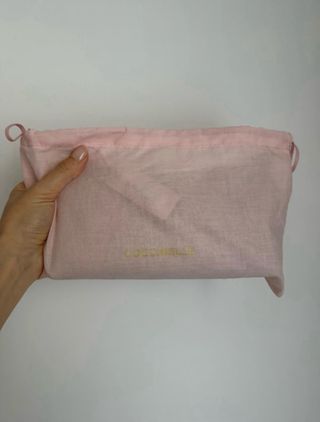 Bolso Coccinelle Beige/Rosa Piel