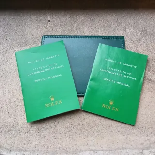 Accessori Rolex - Manuale Garanzia e Service