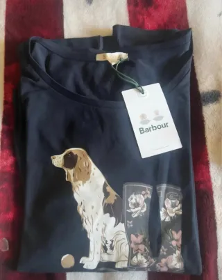 Barbour Maglietta Donna xs nuova con etichetta