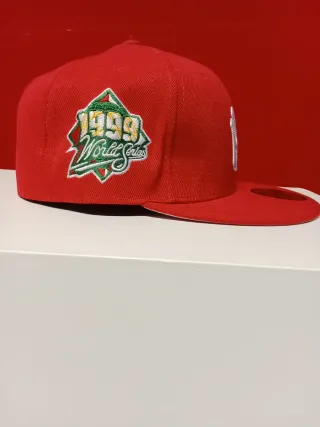 Gorra New Era 59Fifty Roja Rosa Talla 7.1/4