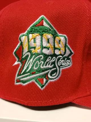 Gorra New Era 59Fifty Roja Rosa Talla 7.1/4