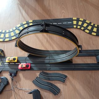 Scalextric Road Racing con 2 Loops