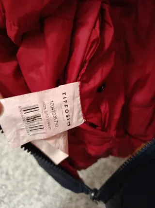 Chaqueta reversible niño 9-10 años 149 cm