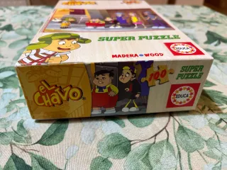 Antiguo Puzzle El Chavo del 8 Madera 100 Piezas