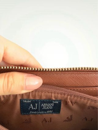 Billetera Armani Jeans Marrón