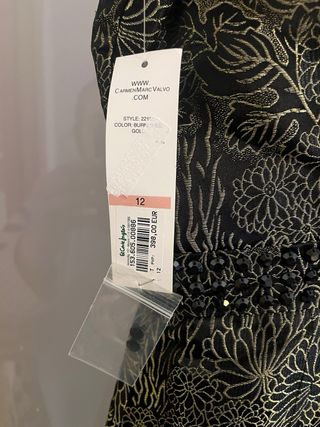 Vestido de fiesta Carmen Marc Valvo