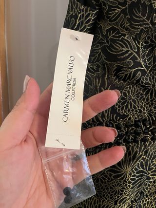 Vestido de fiesta Carmen Marc Valvo