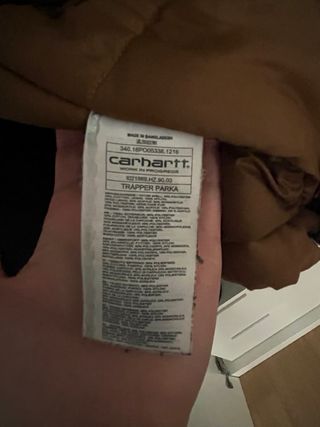 Chaqueta Carhartt Trapper Parka Marrón