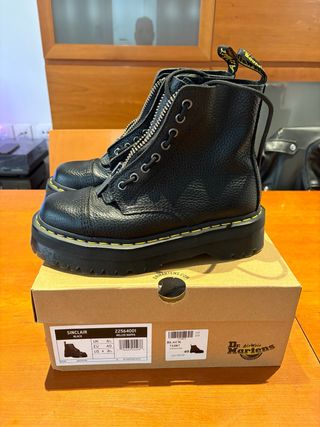 Botas Dr. Martens Sinclair cremallera negra talla