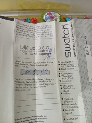 Swatch Gent Centipede GG143 Vintage