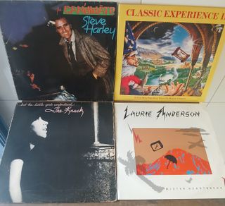 9 Discos Vinil LP e 1 Vinil 12 Música Variada