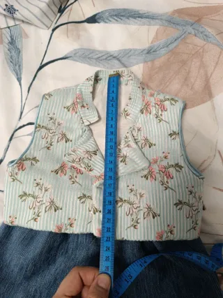 Traje Fallero Bebé MEDIDAS EXACTAS EN FOTOS