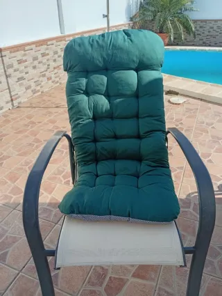 Juego 4 Almohadillas Silla Exterior