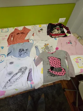 Lote Ropa Niña Manga Larga