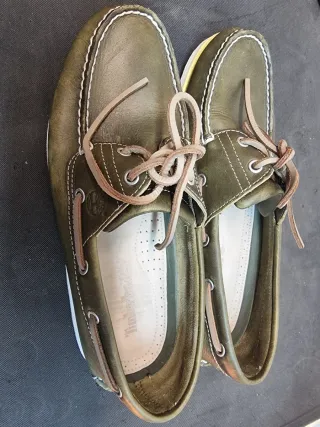 Náuticos Timberland Verde Talla 42