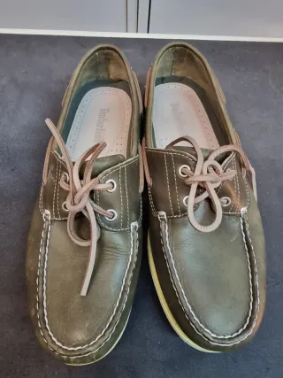 Náuticos Timberland Verde Talla 42