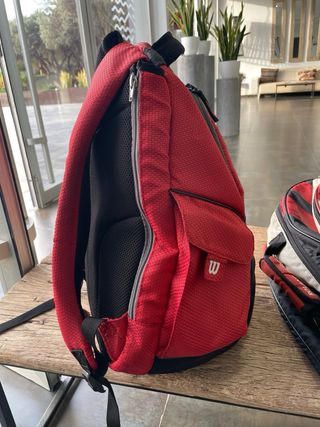 Mochila Tenis Wilson Federer Roja