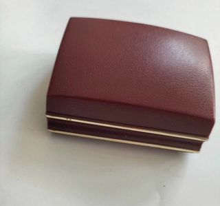 Pendientes antiguos chapados en oro con perlas