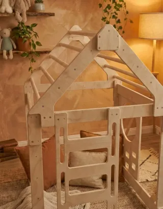 NUEVA Casita juegos Infantil de Madera Montessori