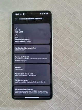 Xiaomi Poco X7 Pro Nero