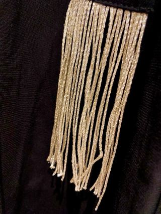 Vestido Negro Mango Talla M