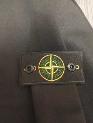 Sudadera Stone Island Negra Talla M Sin Estrenar
