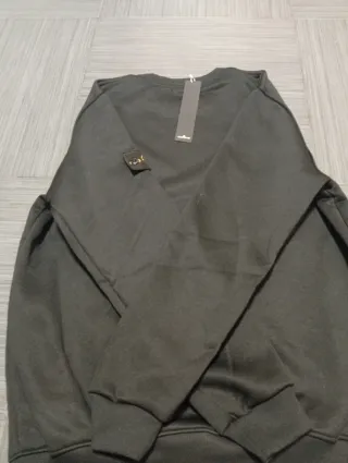 Sudadera Stone Island Negra Talla M Sin Estrenar