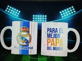 Taza Real Madrid Mejor Papá Día Padre