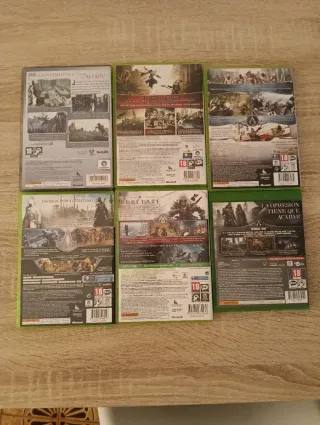 Pacchetto 6 Giochi Assassin's Creed XBOX 360/One