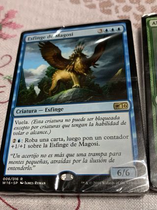Mazo cartas Magic The Gathering Mago Verde