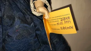 Lotto 3 bambole porcellana Happy Dolls 1999