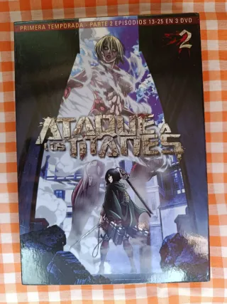 Ataque a los titanes - Temporada 2 - DVD