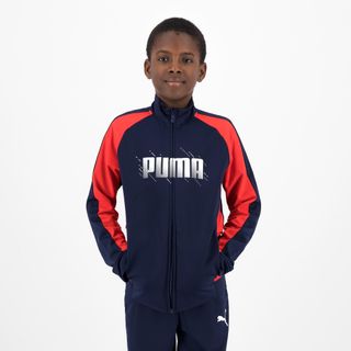 Chándal Puma transpirable Niños Azul Rojo
