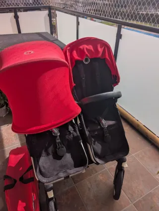 Bugaboo Donkey 2 hermanos seguidos