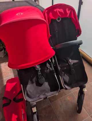 Bugaboo Donkey 2 hermanos seguidos