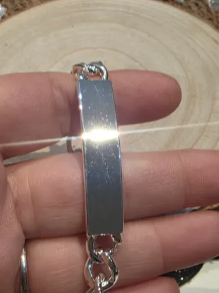 Esclava de plata para hombre