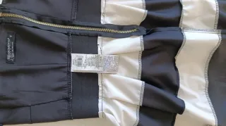 Vestido fiesta a rayas,marca Rinascimento