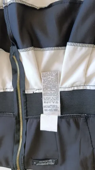 Vestido fiesta a rayas,marca Rinascimento