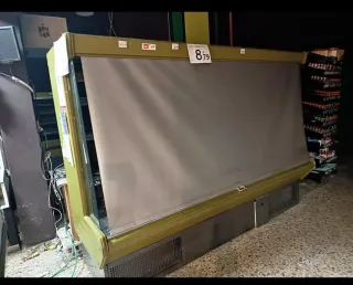 Nevera expositora para supermercado