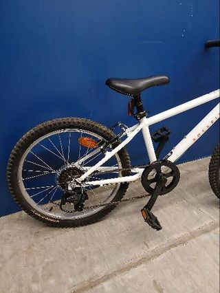 Bicicleta niños 20 Pulgadas MTB Rockrider ST 120 Blanco