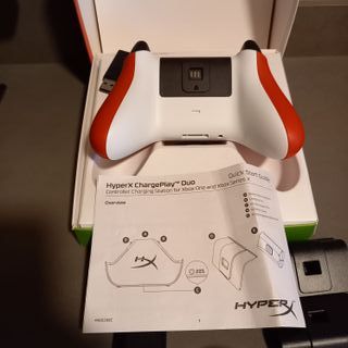 Mando Xbox Pulse Red con cargador doble mando y pc